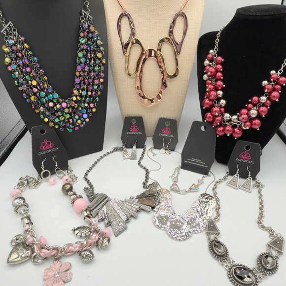 Paparazzi Jewelry Necklace Collection Mixed Styles - Picture 1 of 11